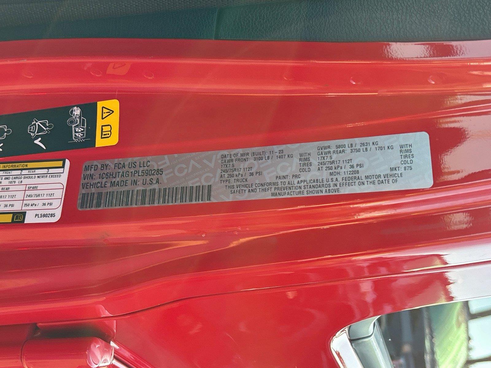 2023 Jeep Gladiator Sport S
