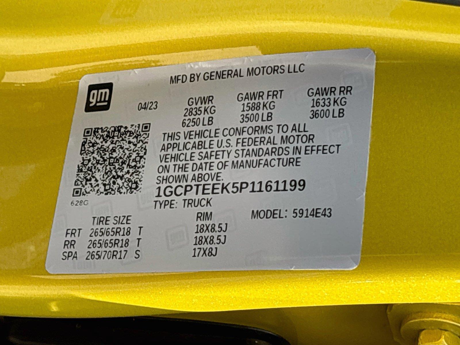 2023 Chevrolet Colorado 4WD Trail Boss