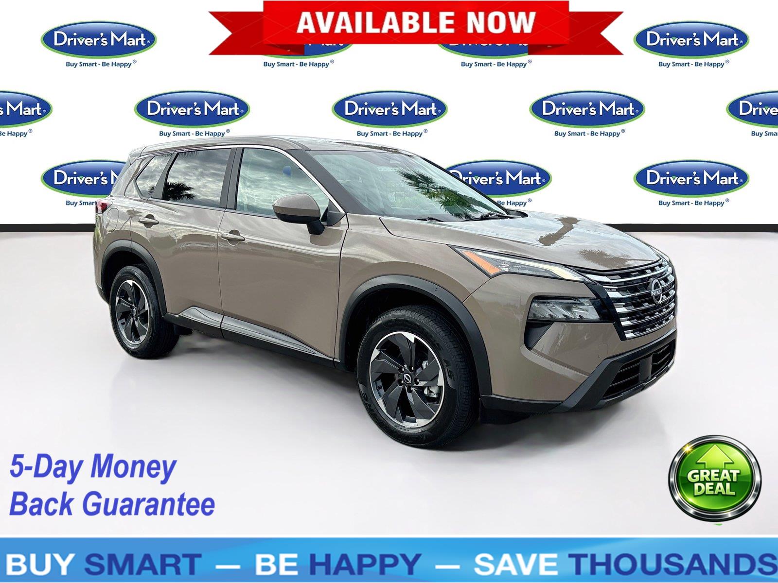 Baja Storm Metallic 2025 Nissan Rogue SUV / Crossover Front-Wheel Drive Continuously Variable Transmission