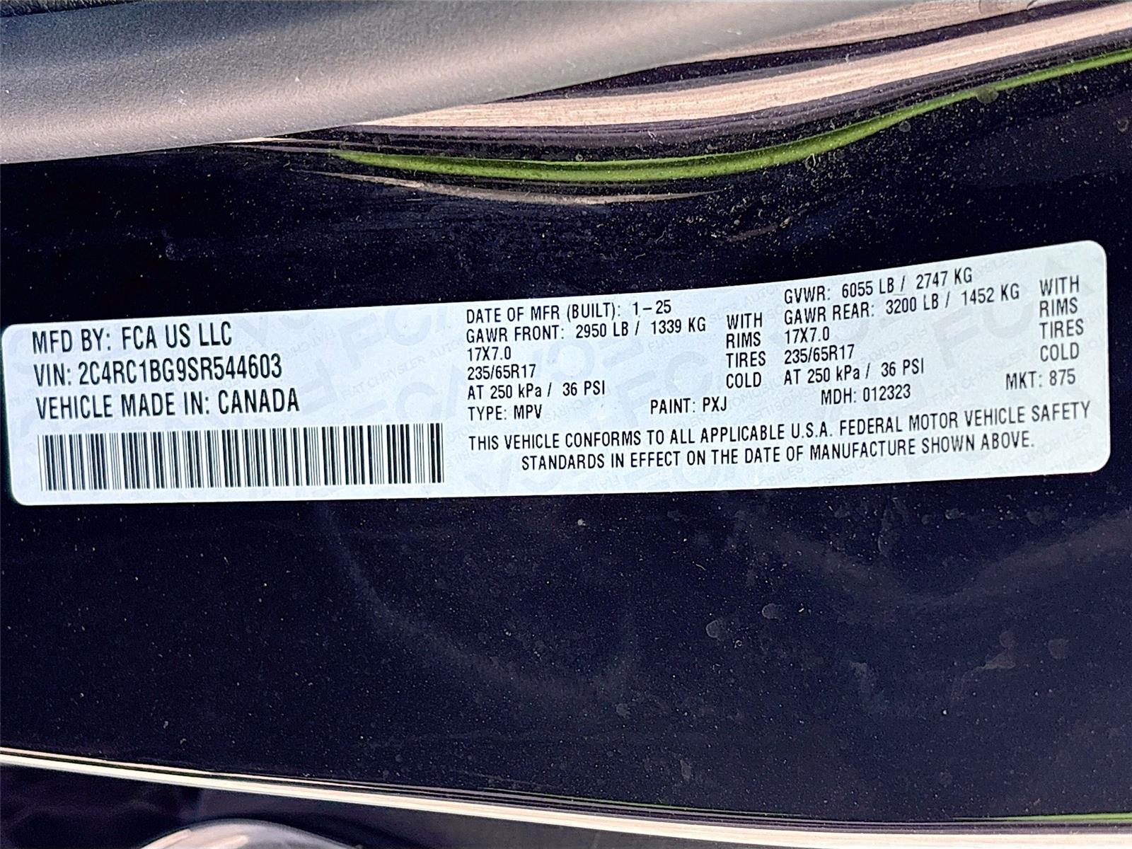 2025 Chrysler Pacifica Select