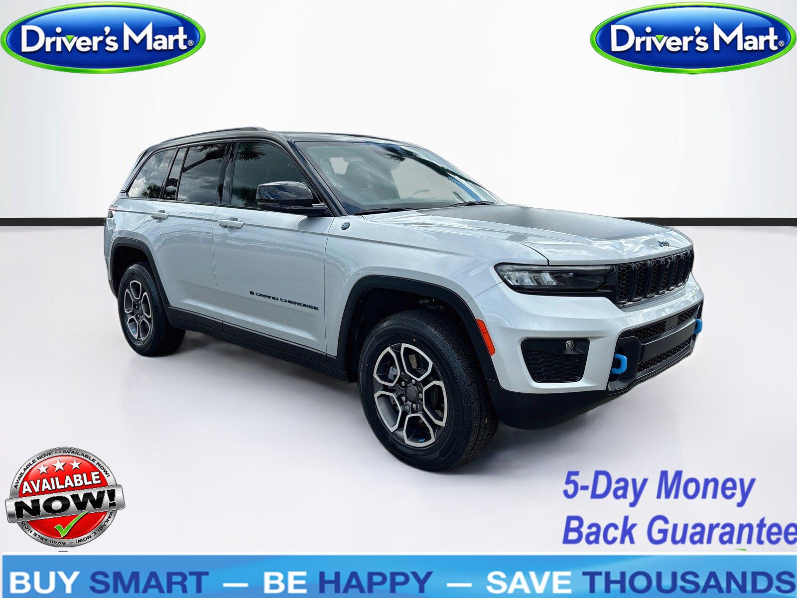 Silver Zynith 2023 Jeep Grand Cherokee 4xe SUV / Crossover Four-Wheel Drive 8-Speed Automatic