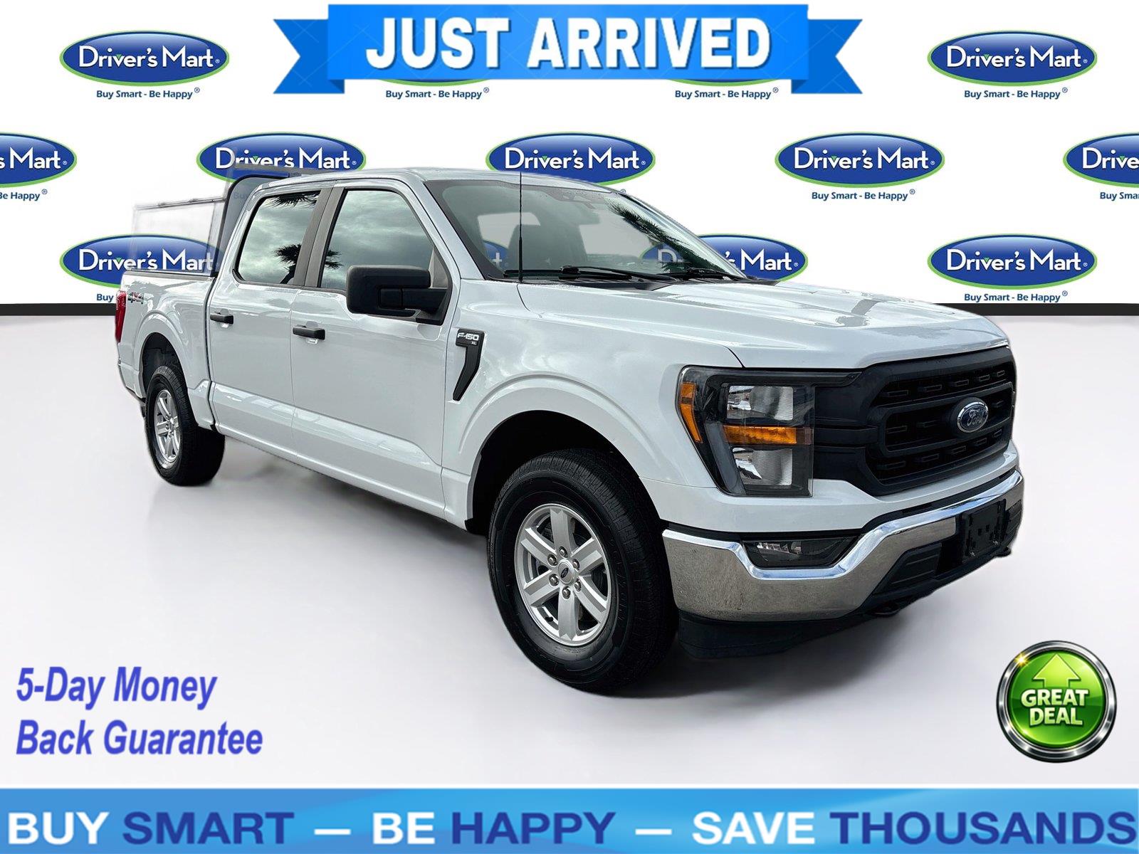 Oxford White 2023 Ford F-150 Pickup Truck Four-Wheel Drive Automatic