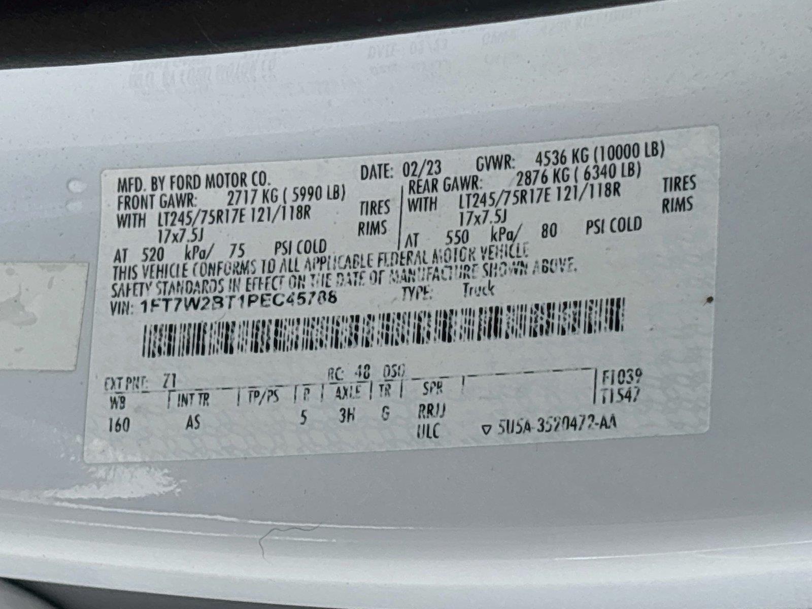 2023 Ford Super Duty F-250 SRW XL