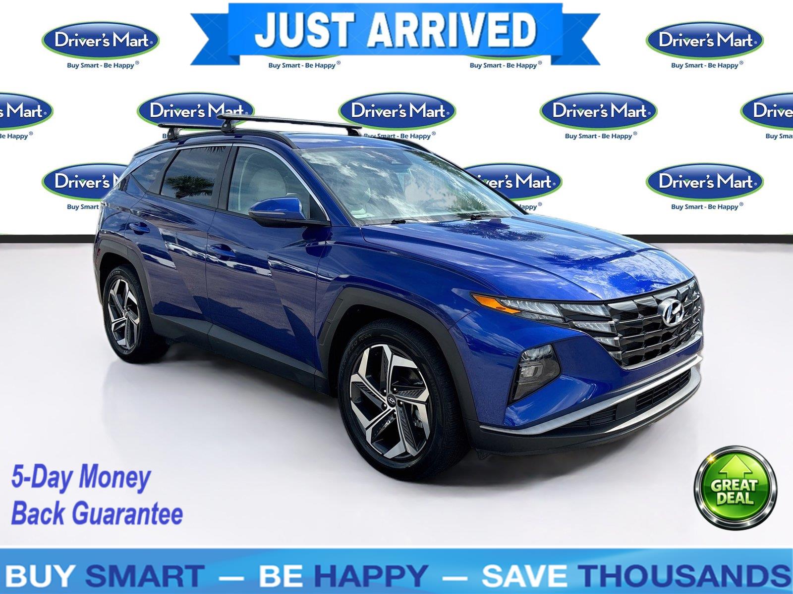 Intense Blue 2023 Hyundai Tucson SUV / Crossover Front-Wheel Drive Automatic