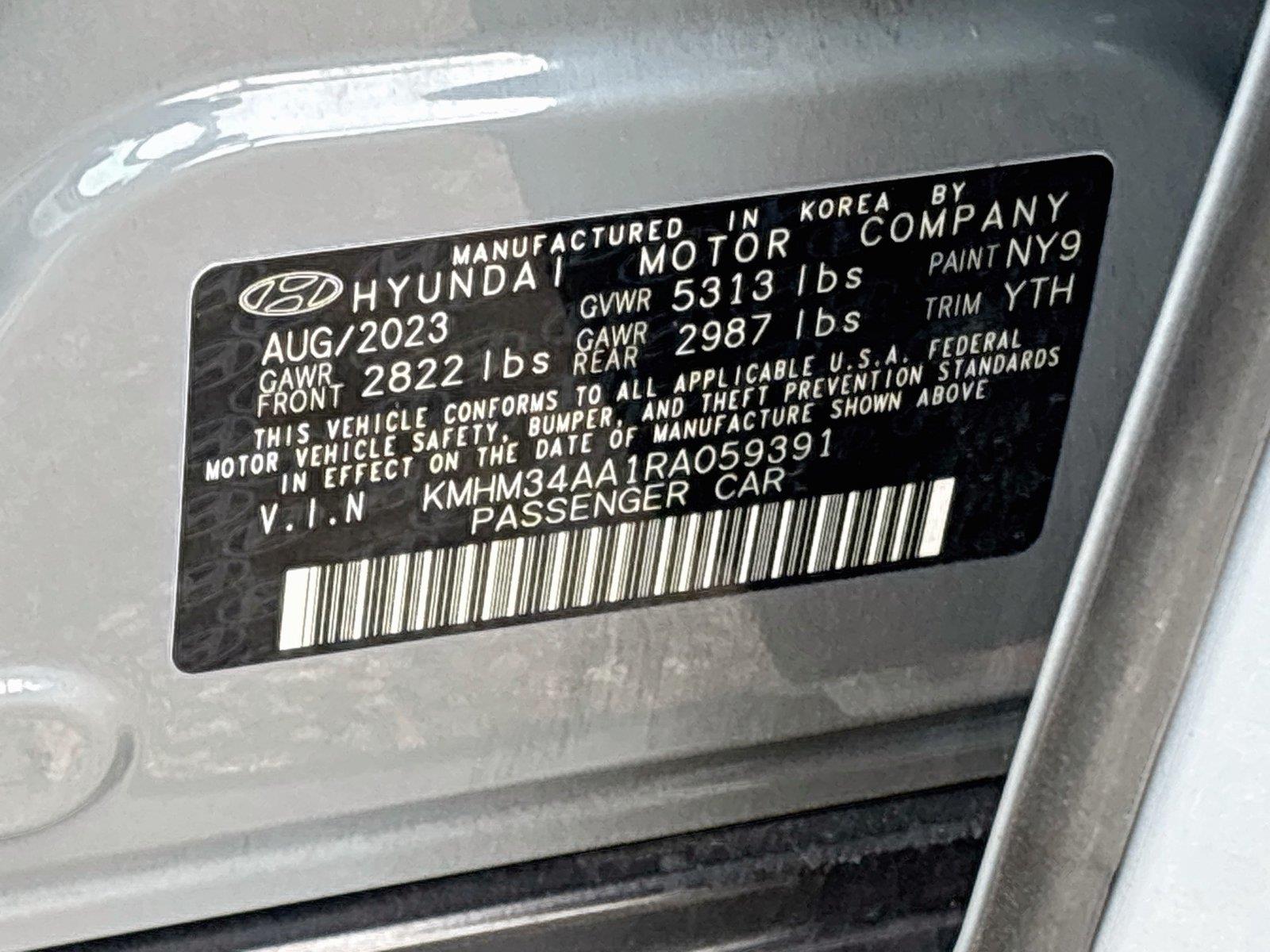 2024 Hyundai IONIQ 6 SEL