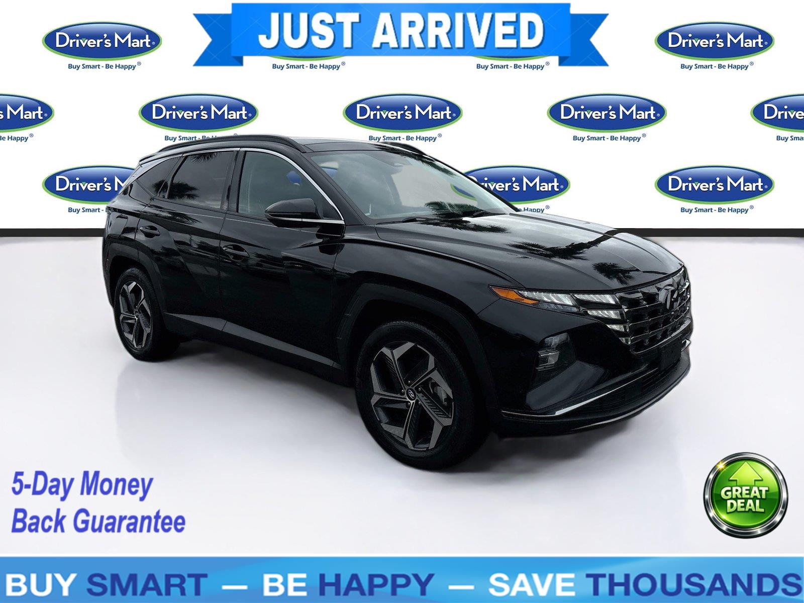 Ash Black 2022 Hyundai Tucson Hybrid Plug-In SUV / Crossover All-Wheel Drive Automatic