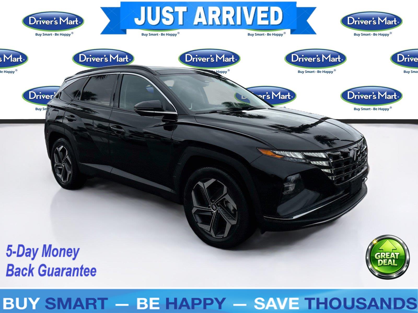 Ash Black 2022 Hyundai Tucson Hybrid Plug-In SUV / Crossover All-Wheel Drive Automatic