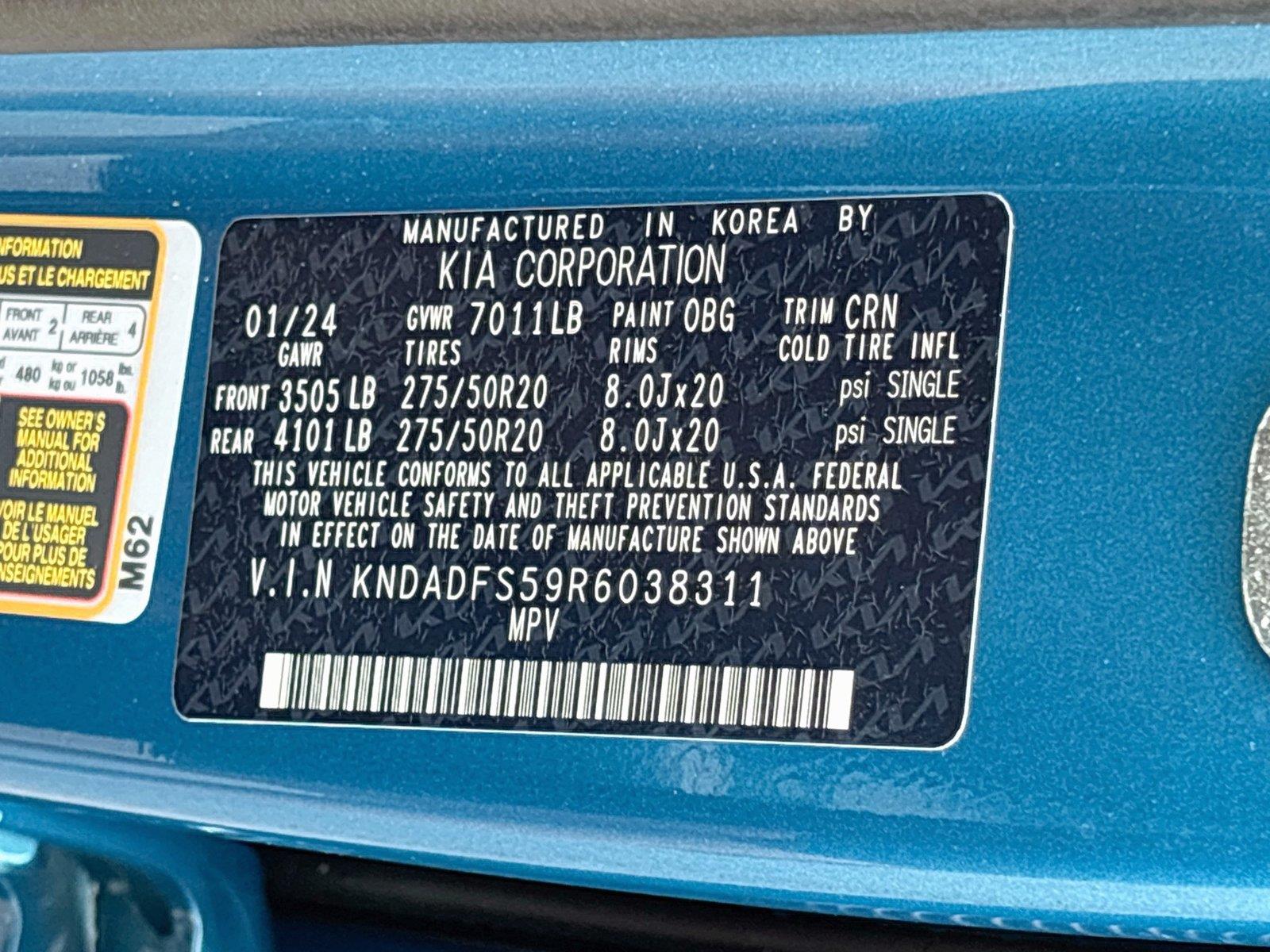 2024 Kia EV9 Land