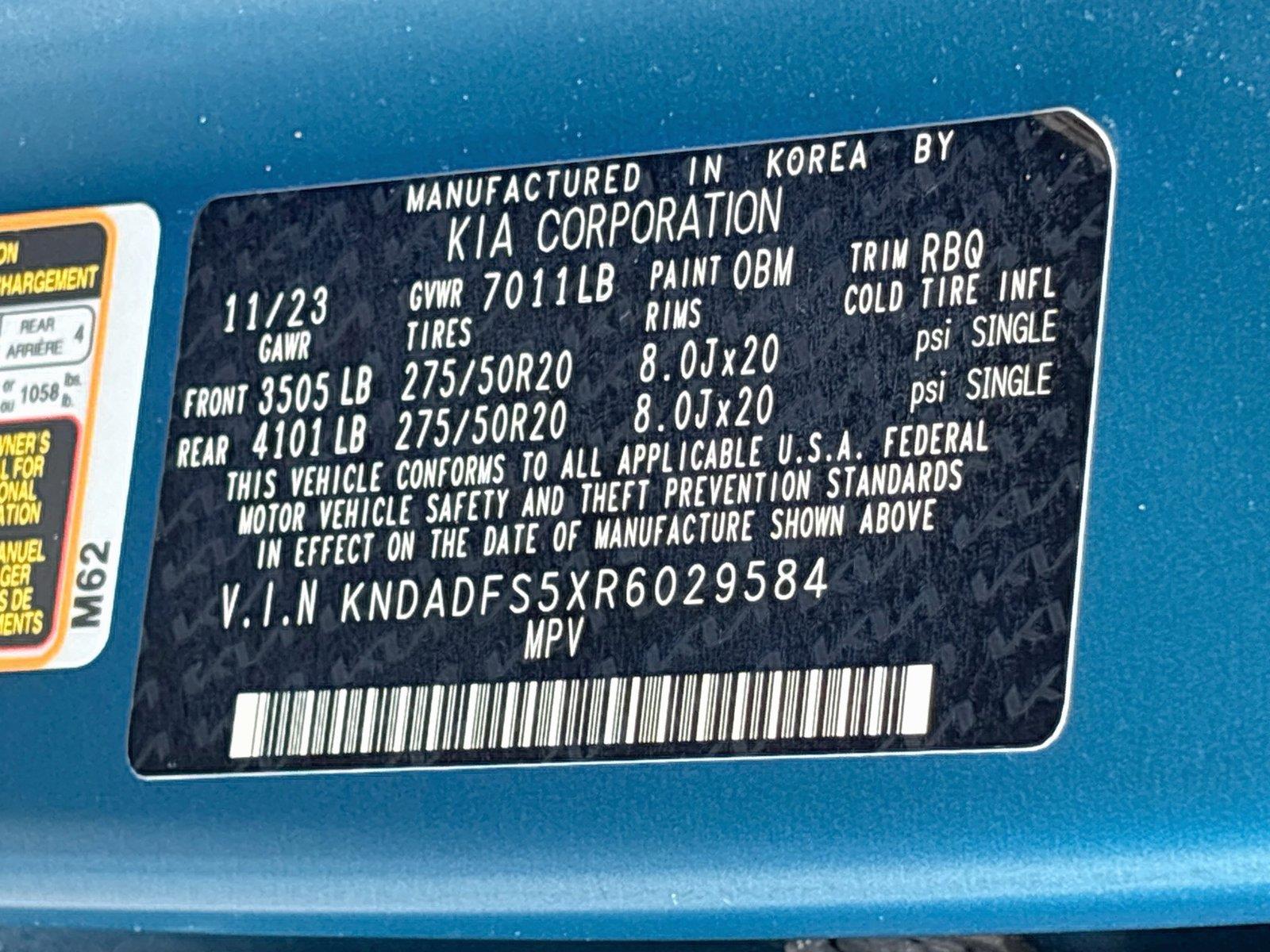 2024 Kia EV9 Land