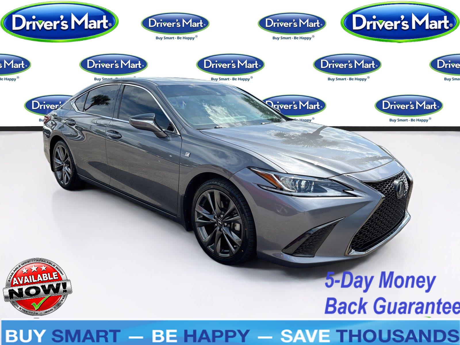 Nebula Gray Pearl 2020 Lexus ES Sedan Front-Wheel Drive Automatic