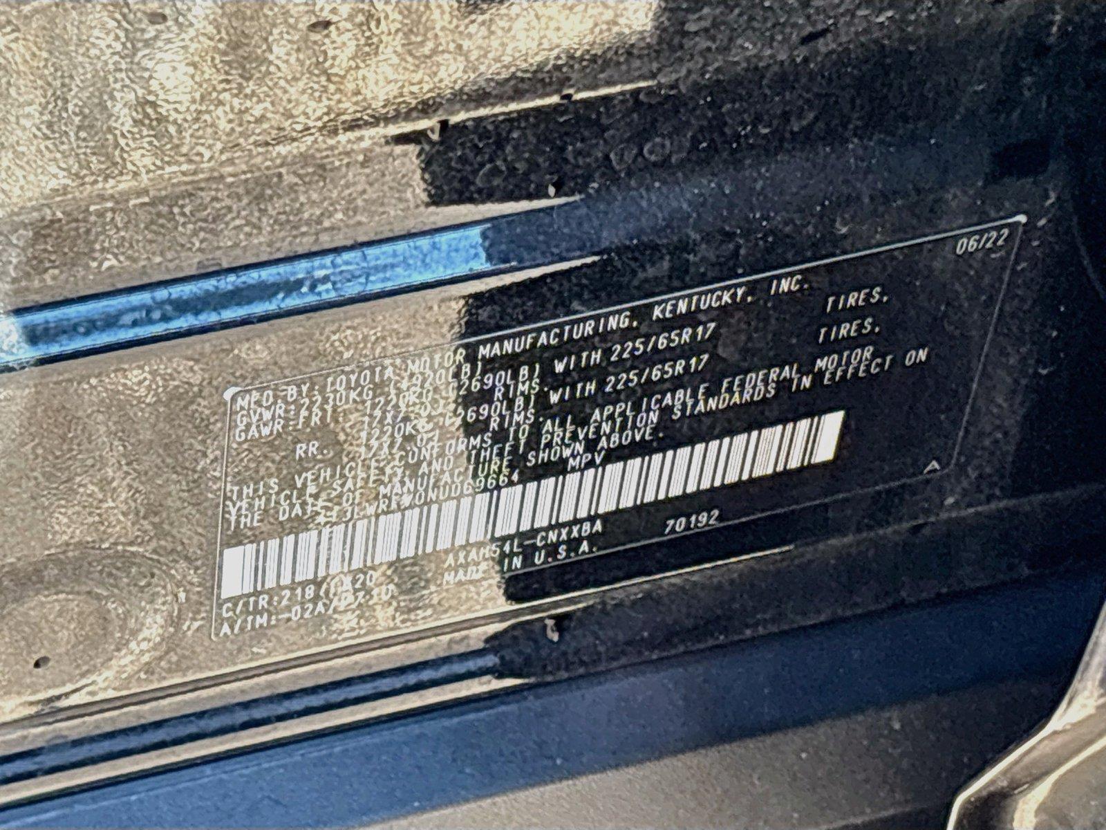 2022 Toyota RAV4 Hybrid LE