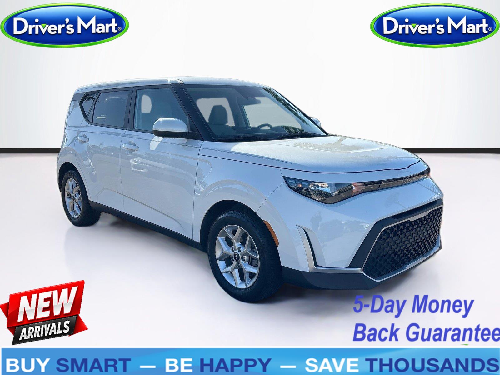 Snow White Pearl 2024 Kia Soul Wagon Front-Wheel Drive Automatic