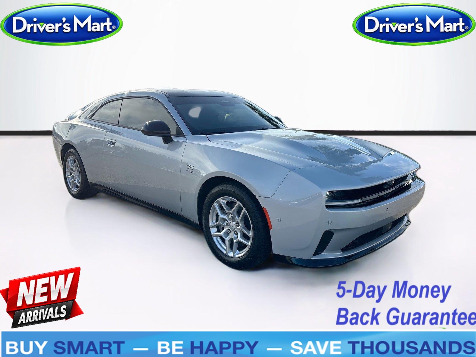 Silver 2025 Dodge Charger Daytona Coupe All-Wheel Drive Automatic