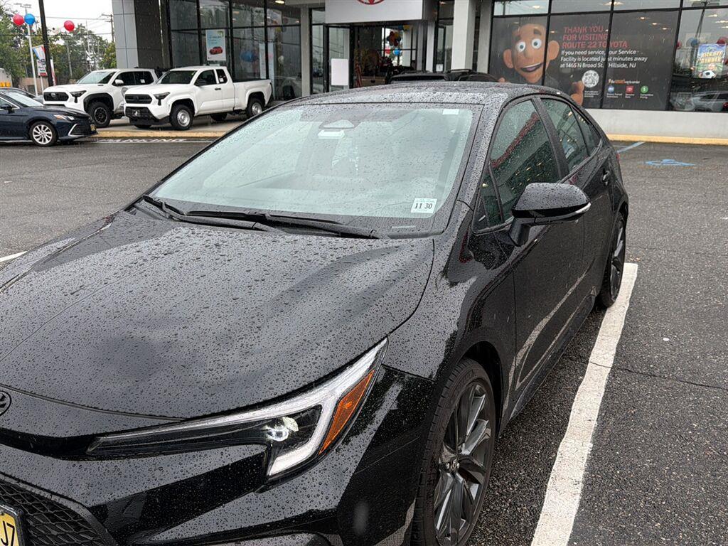 Midnight Black Metallic 2026 Toyota Corolla Sedan Front-Wheel Drive Continuously Variable Transmission