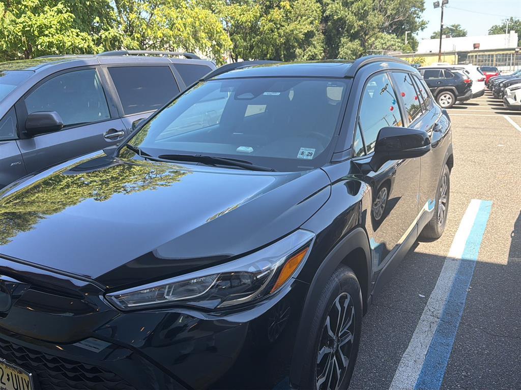 Jet Black 2024 Toyota Corolla Cross Hybrid SUV / Crossover All-Wheel Drive Continuously Variable Transmission