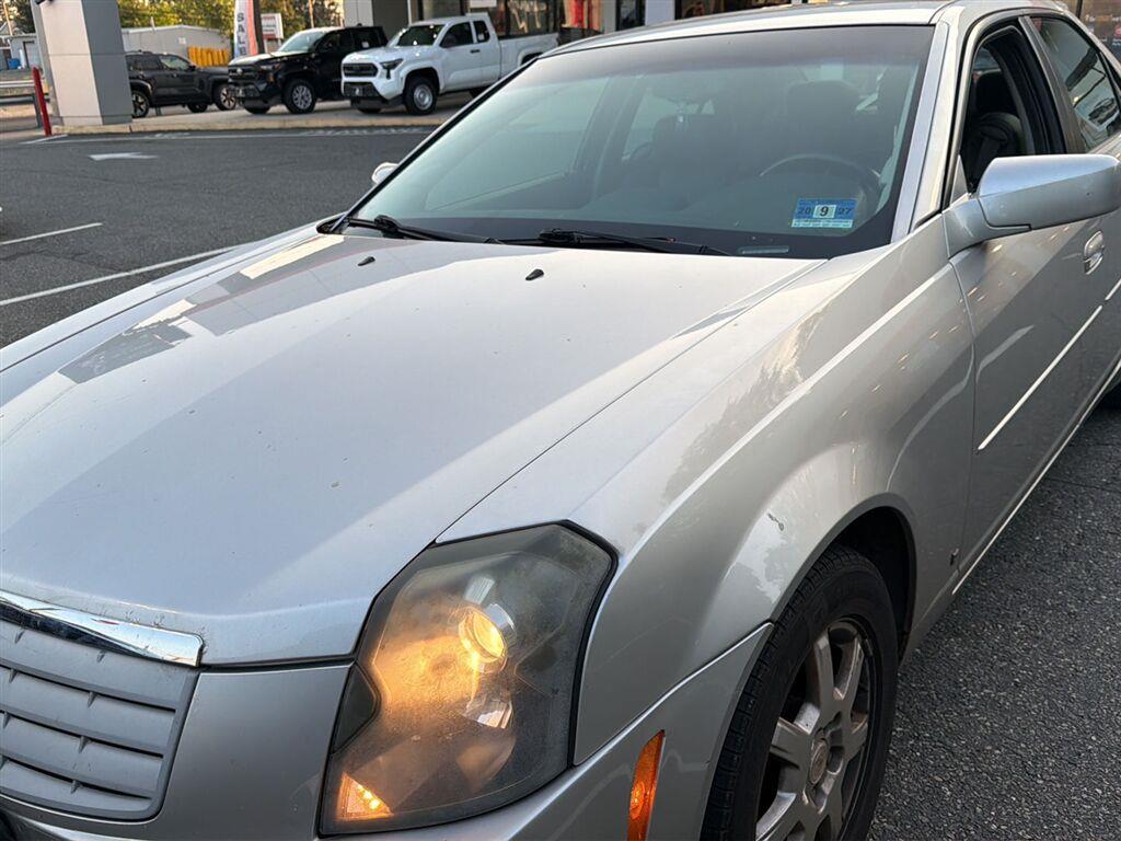 Gray (Light Platinum) 2007 Cadillac CTS Sedan Rear-Wheel Drive 5-Speed Automatic