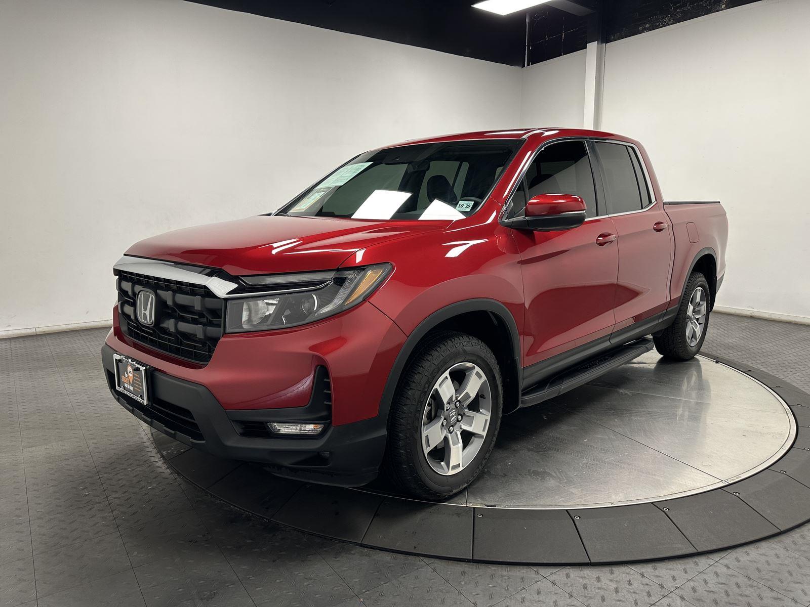 Radiant Red Metallic II 2025 Honda Ridgeline Pickup Truck All-Wheel Drive Automatic