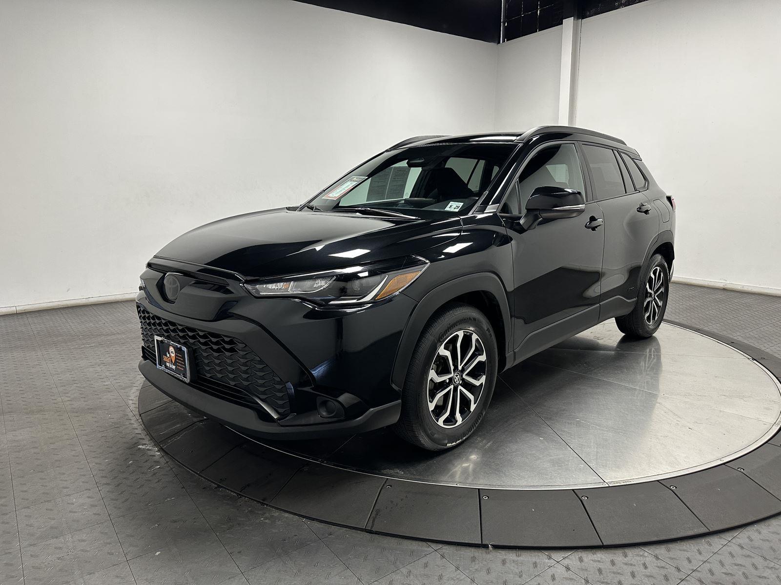 Jet Black 2024 Toyota Corolla Cross Hybrid SUV / Crossover All-Wheel Drive Continuously Variable Transmission