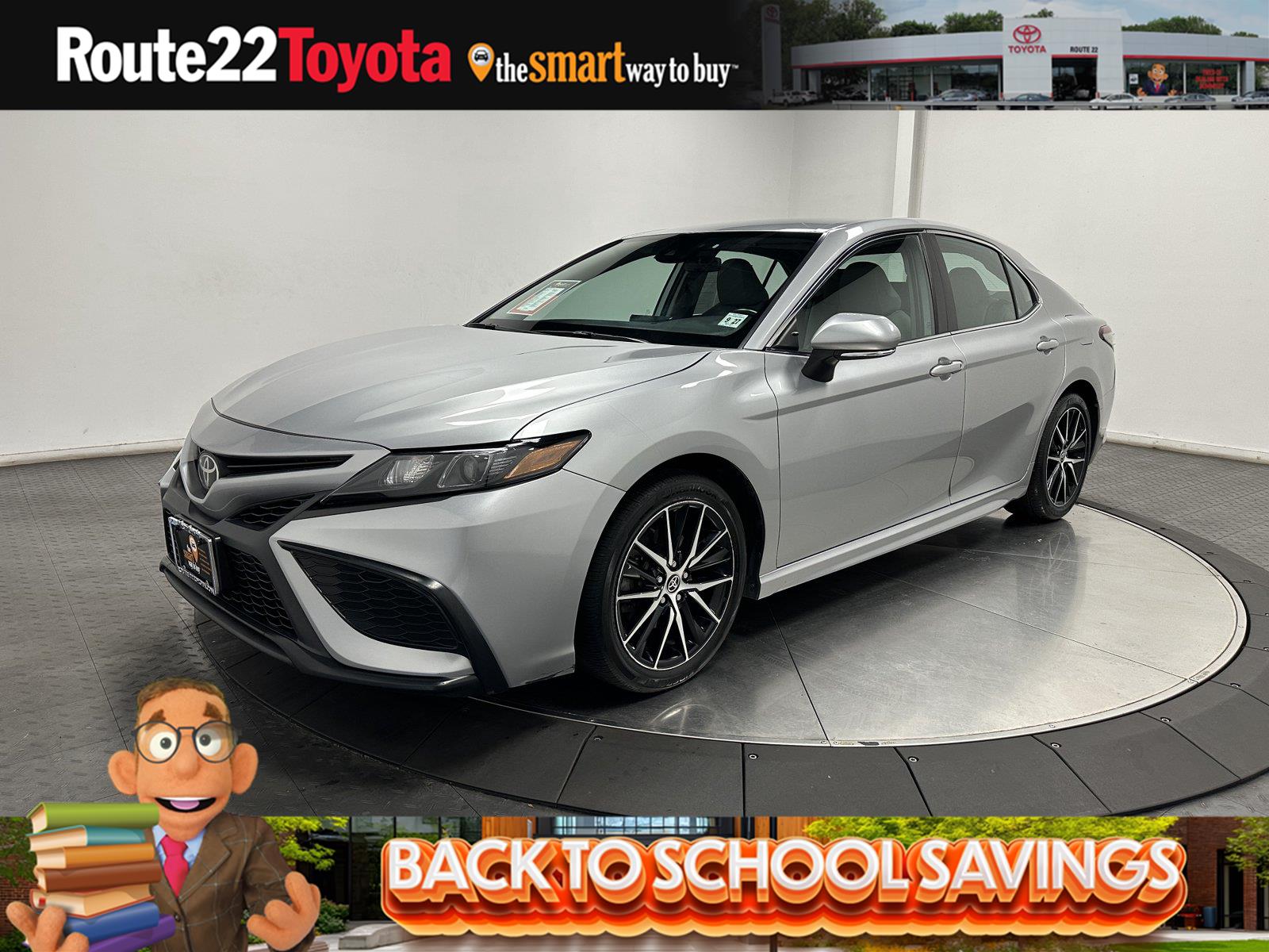 Celestial Silver Metallic 2023 Toyota Camry Sedan All-Wheel Drive Automatic