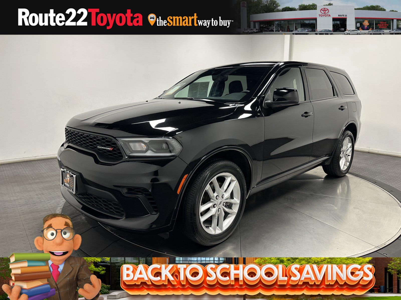 DB Black Clearcoat 2026 Dodge Durango SUV / Crossover All-Wheel Drive 8-Speed Automatic