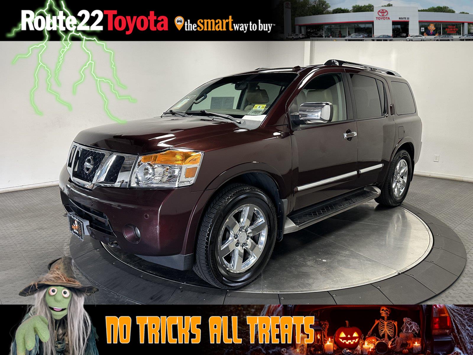 Midnight Garnet 2013 Nissan Armada SUV / Crossover Four-Wheel Drive Automatic