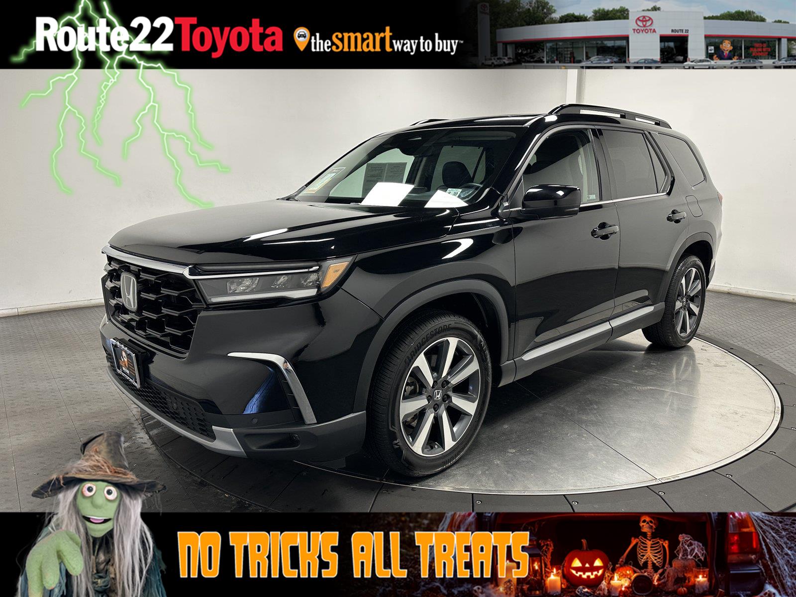 Crystal Black Pearl 2025 Honda Pilot SUV / Crossover All-Wheel Drive Automatic