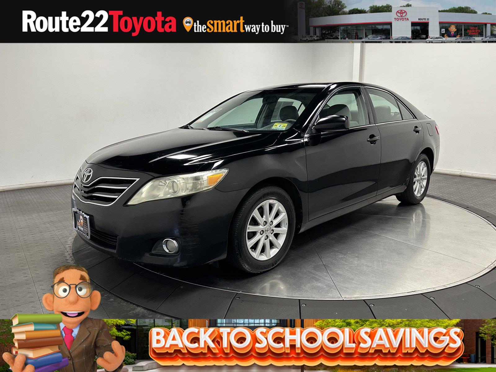Black 2011 Toyota Camry Sedan Front-Wheel Drive 