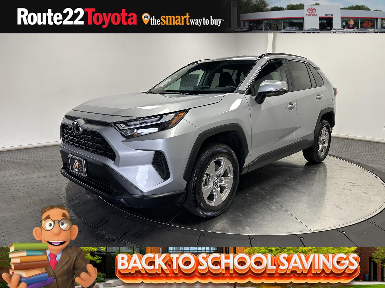 Silver Sky Metallic 2025 Toyota RAV4 SUV / Crossover All-Wheel Drive Automatic
