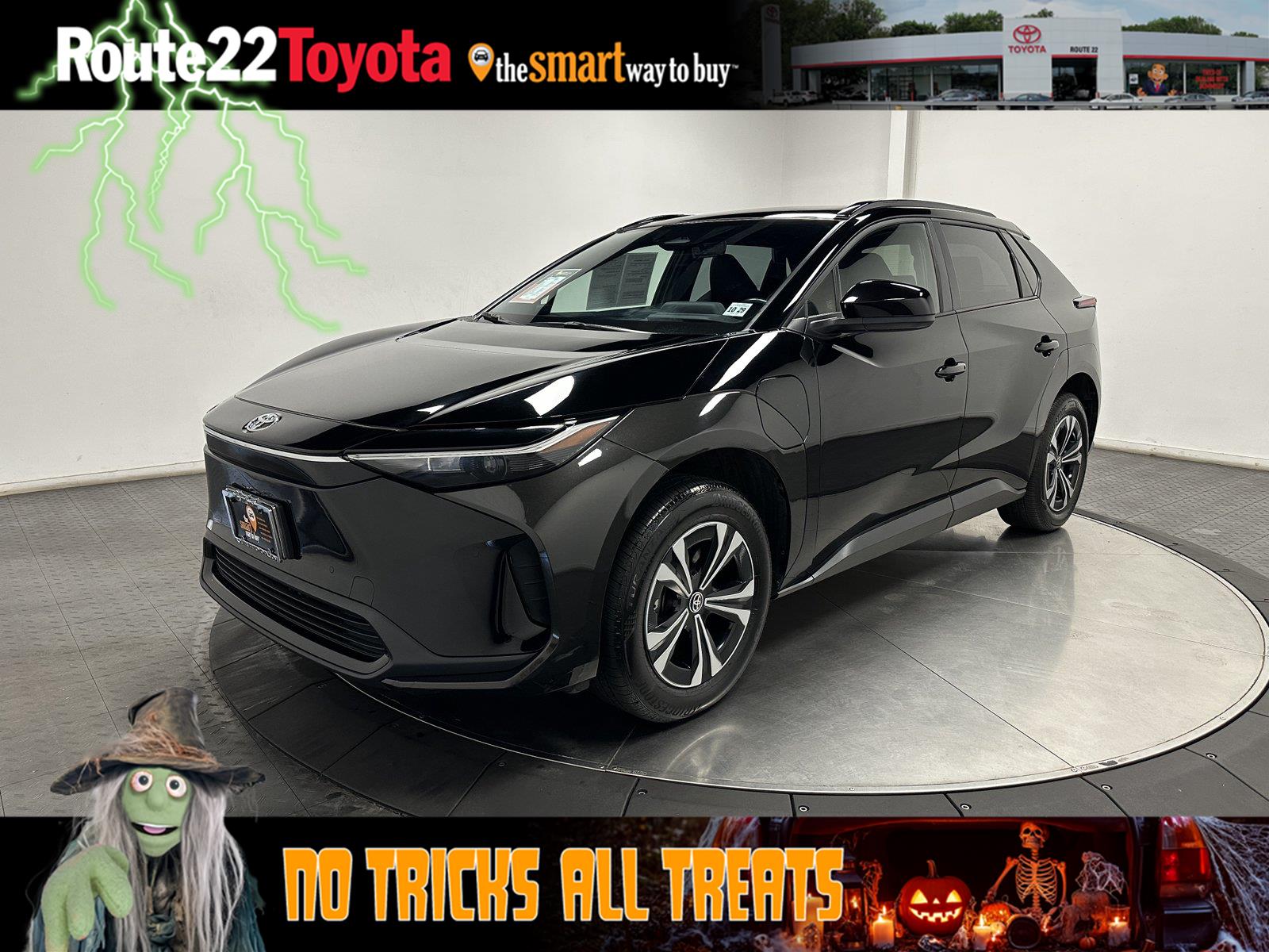 Black 2024 Toyota bZ4X SUV / Crossover All-Wheel Drive Automatic
