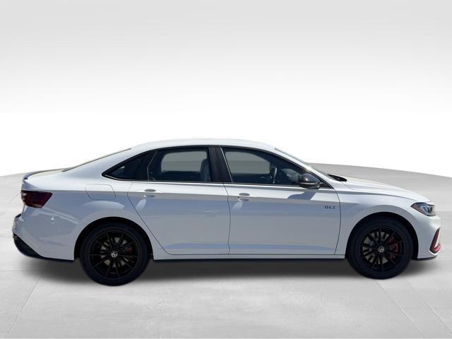 Pure White 2025 Volkswagen Jetta GLI Autobahn FWD Sedan Front-Wheel Drive Manual