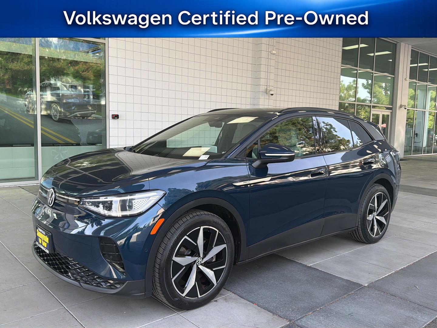 Arctic Blue Metallic 2023 Volkswagen ID.4 Pro S RWD SUV / Crossover Rear-Wheel Drive Automatic