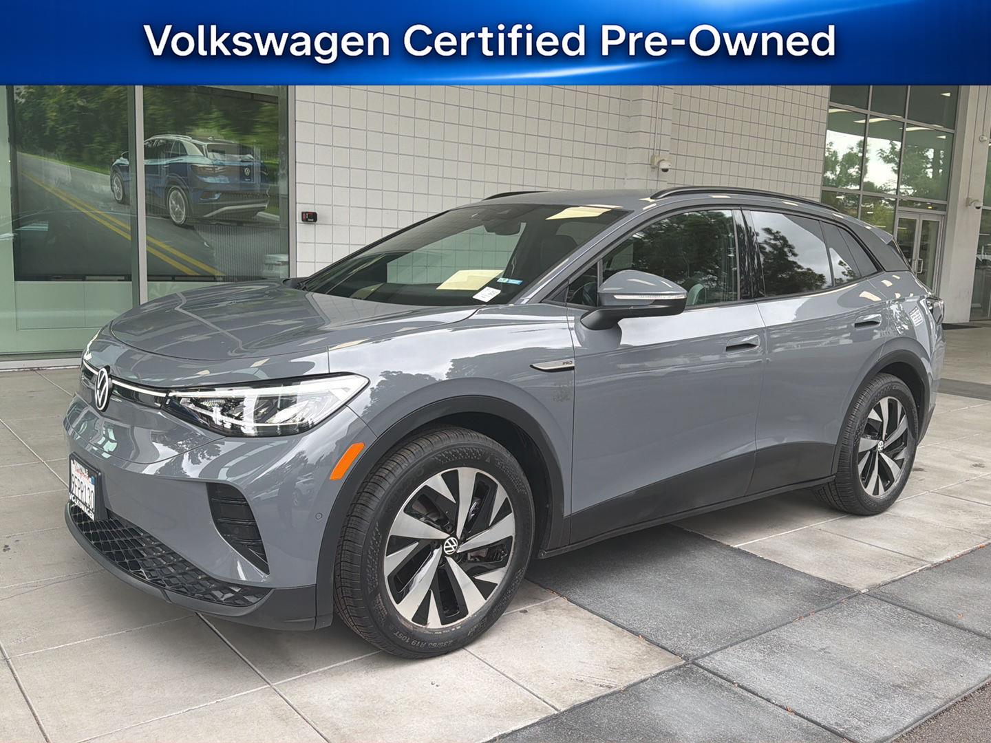 Pure Gray 2023 Volkswagen ID.4 Pro RWD SUV / Crossover Rear-Wheel Drive Automatic