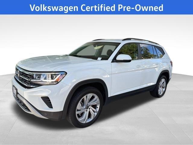 Pure White 2023 Volkswagen Atlas Automatic