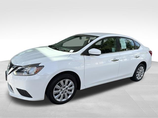White (Fresh Powder) 2018 Nissan Sentra S FWD Sedan Front-Wheel Drive Continuously Variable Transmission