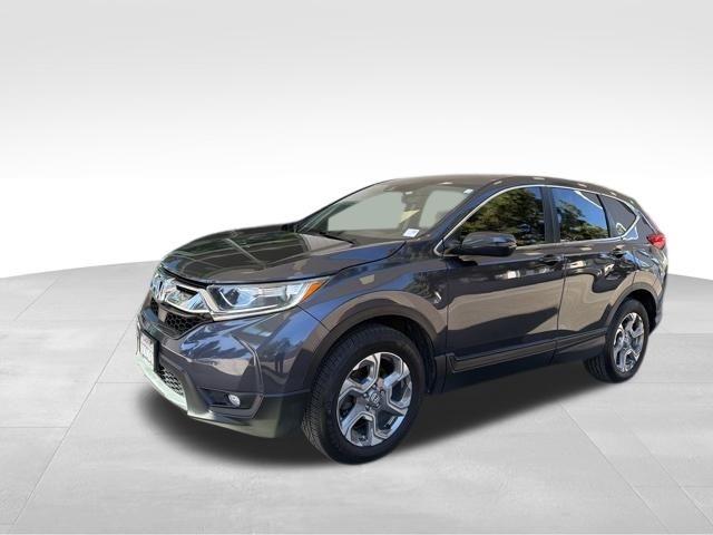 Gray (Gunmetal Metallic) 2017 Honda CR-V SUV / Crossover All-Wheel Drive Continuously Variable Transmission