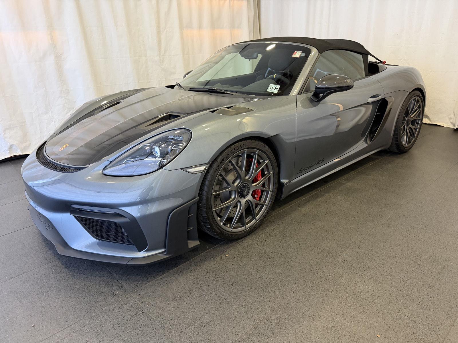 2024 Porsche 718 Boxster Spyder RS RWD