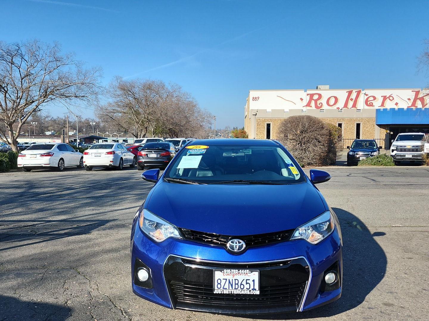 2016 Toyota Corolla S Plus