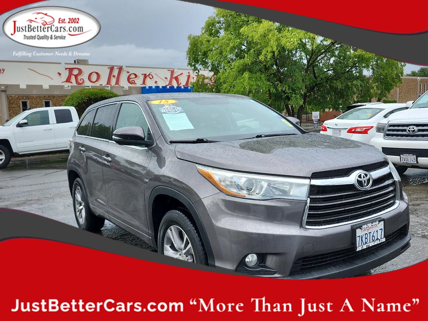 Predawn Gray Mica 2015 Toyota Highlander LE Plus SUV / Crossover Front-Wheel Drive 6-Speed Automatic