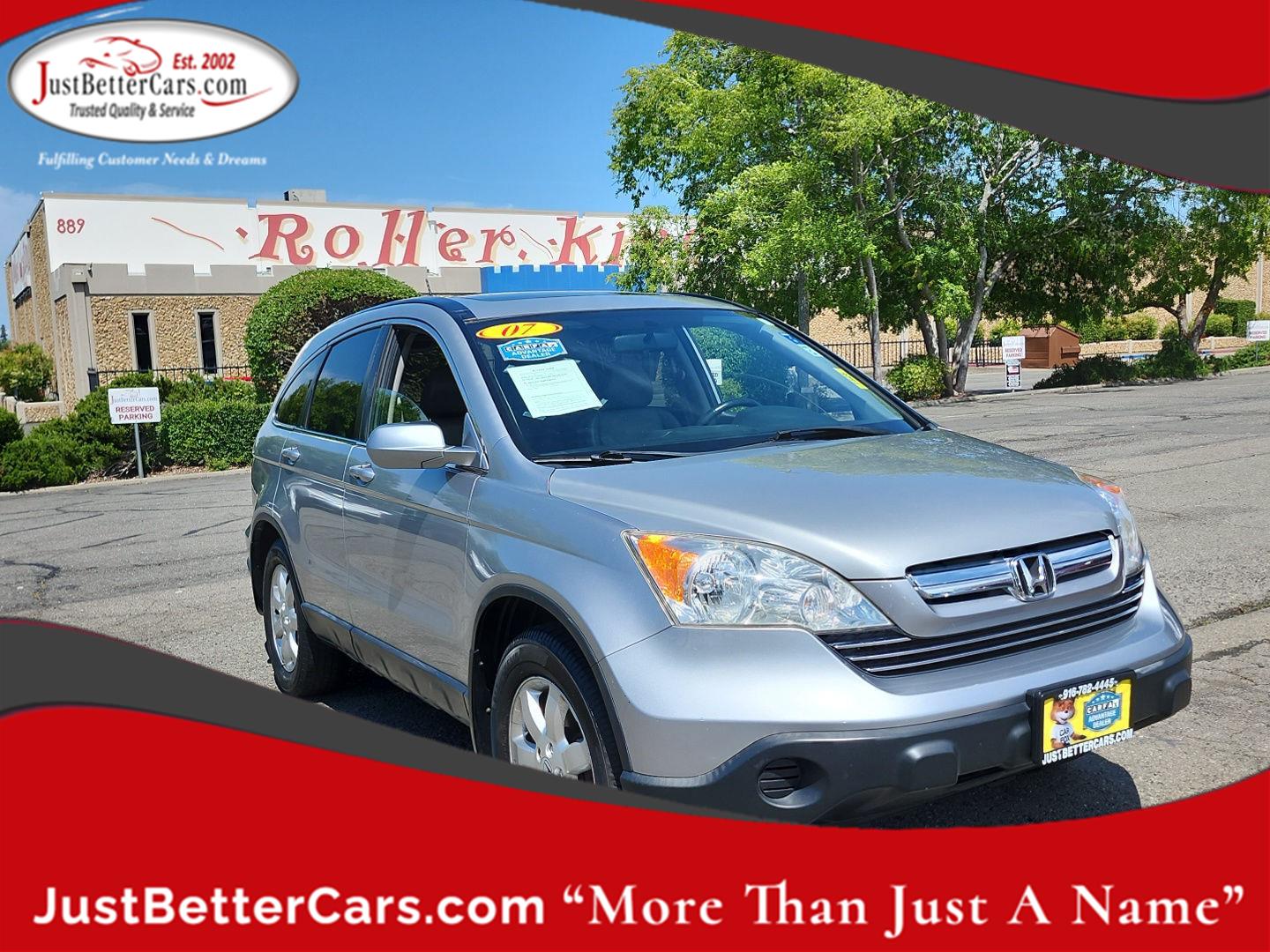 Whistler Silver Metallic 2007 Honda CR-V EX-L AWD SUV / Crossover All-Wheel Drive 5-Speed Automatic