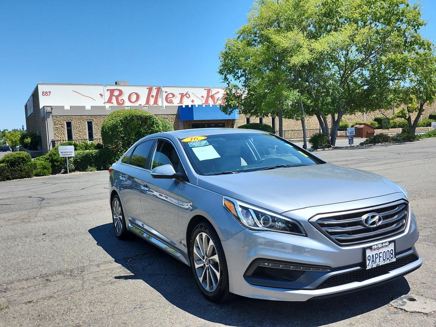 Shale Gray Metallic 2016 Hyundai Sonata Sedan Front-Wheel Drive Automatic