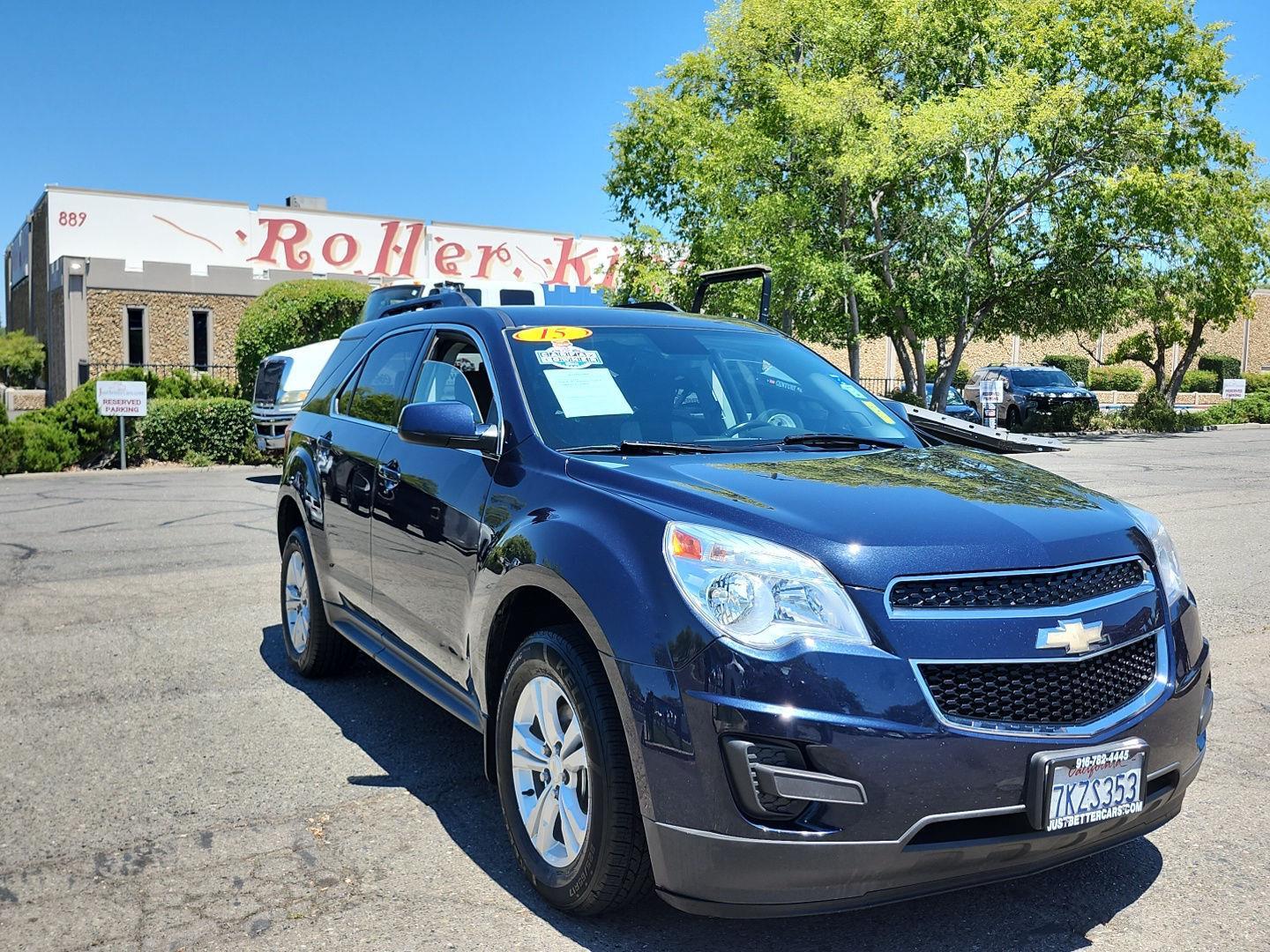 Blue Velvet Metallic 2015 Chevrolet Equinox SUV / Crossover Front-Wheel Drive 6-Speed Automatic Overdrive