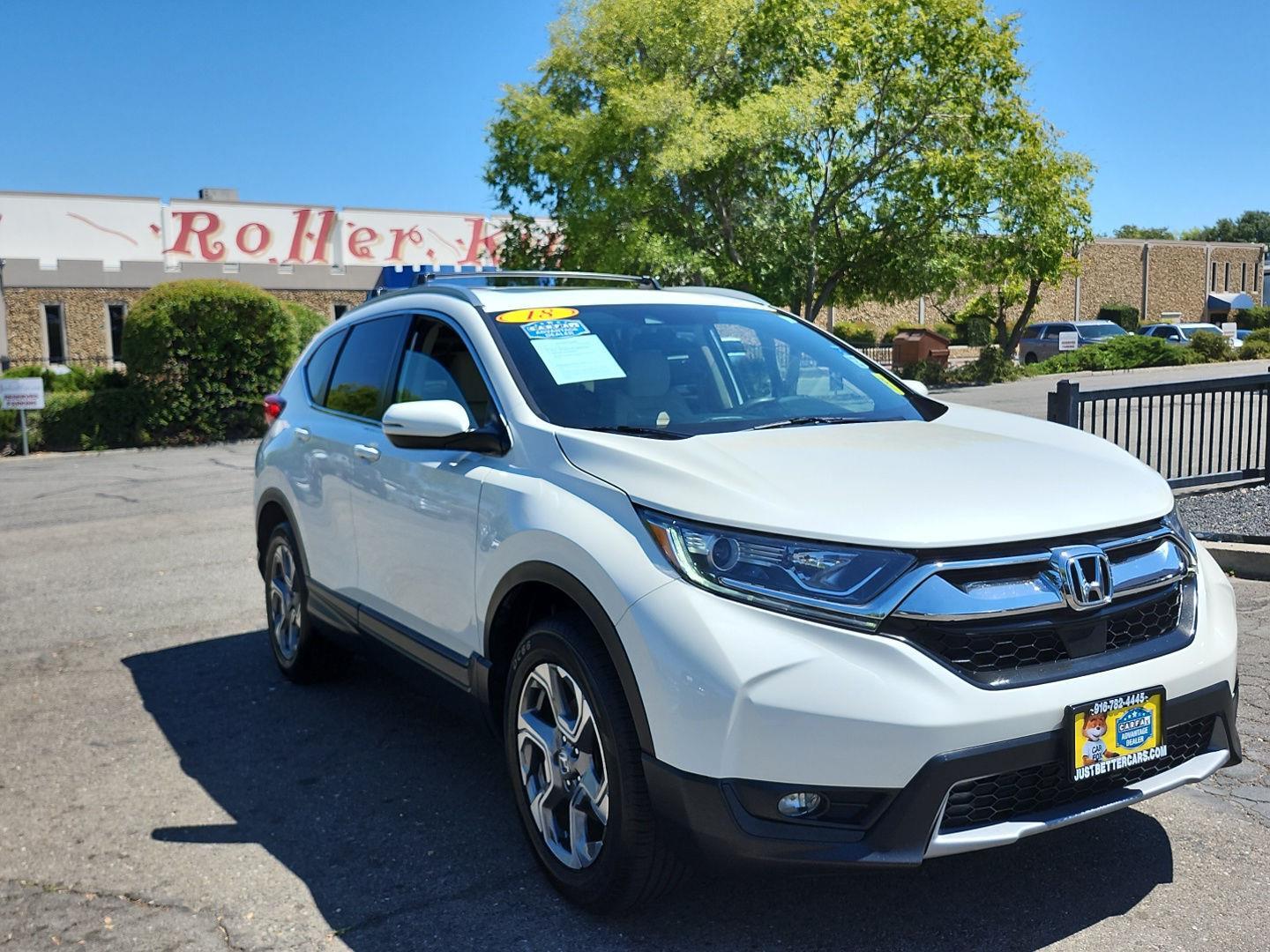 White Diamond Pearl 2018 Honda CR-V SUV / Crossover All-Wheel Drive Continuously Variable Transmission