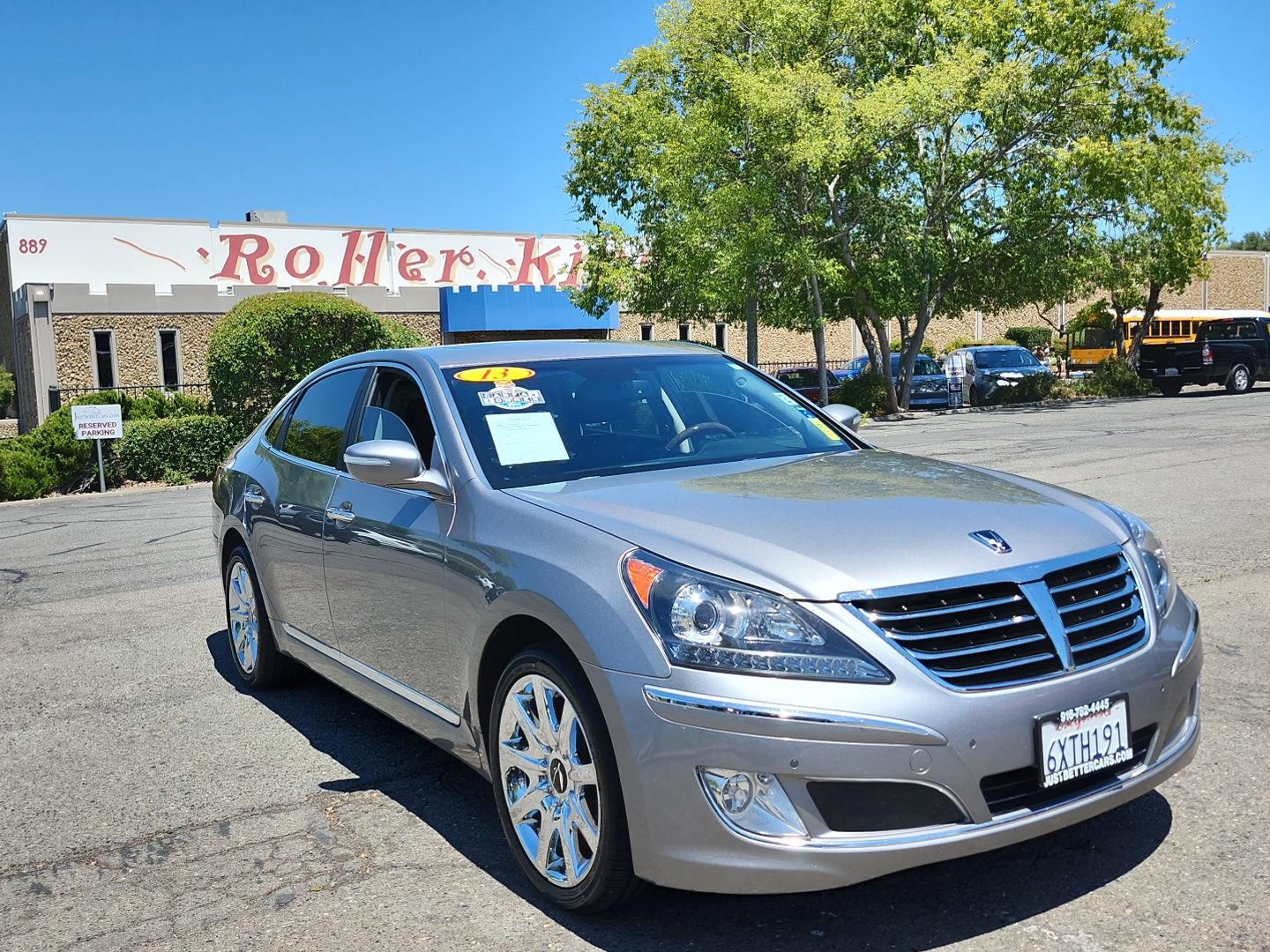 Granite Gray Metallic 2013 Hyundai Equus Sedan Rear-Wheel Drive Automatic