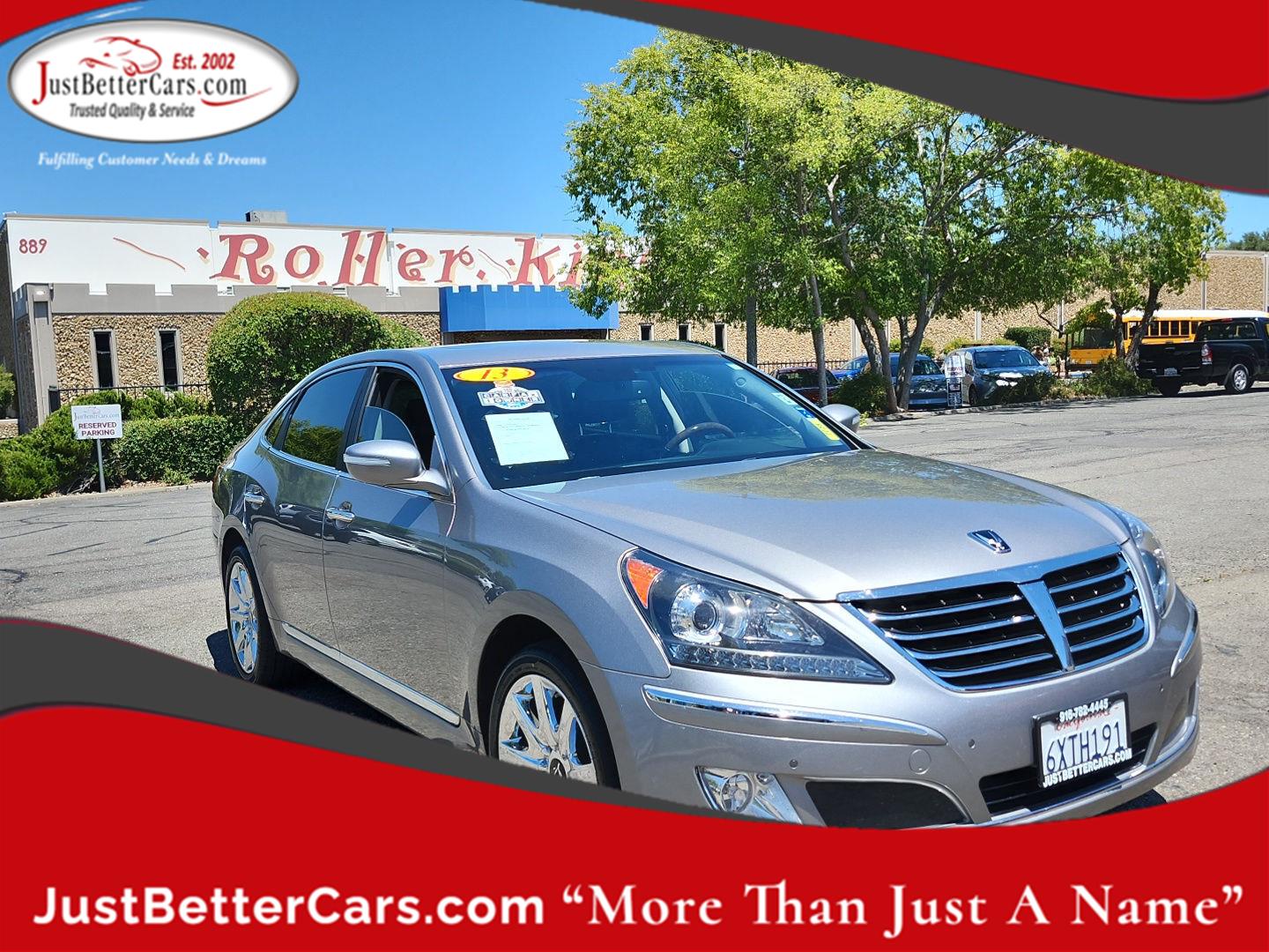 Granite Gray Metallic 2013 Hyundai Equus Sedan Rear-Wheel Drive Automatic