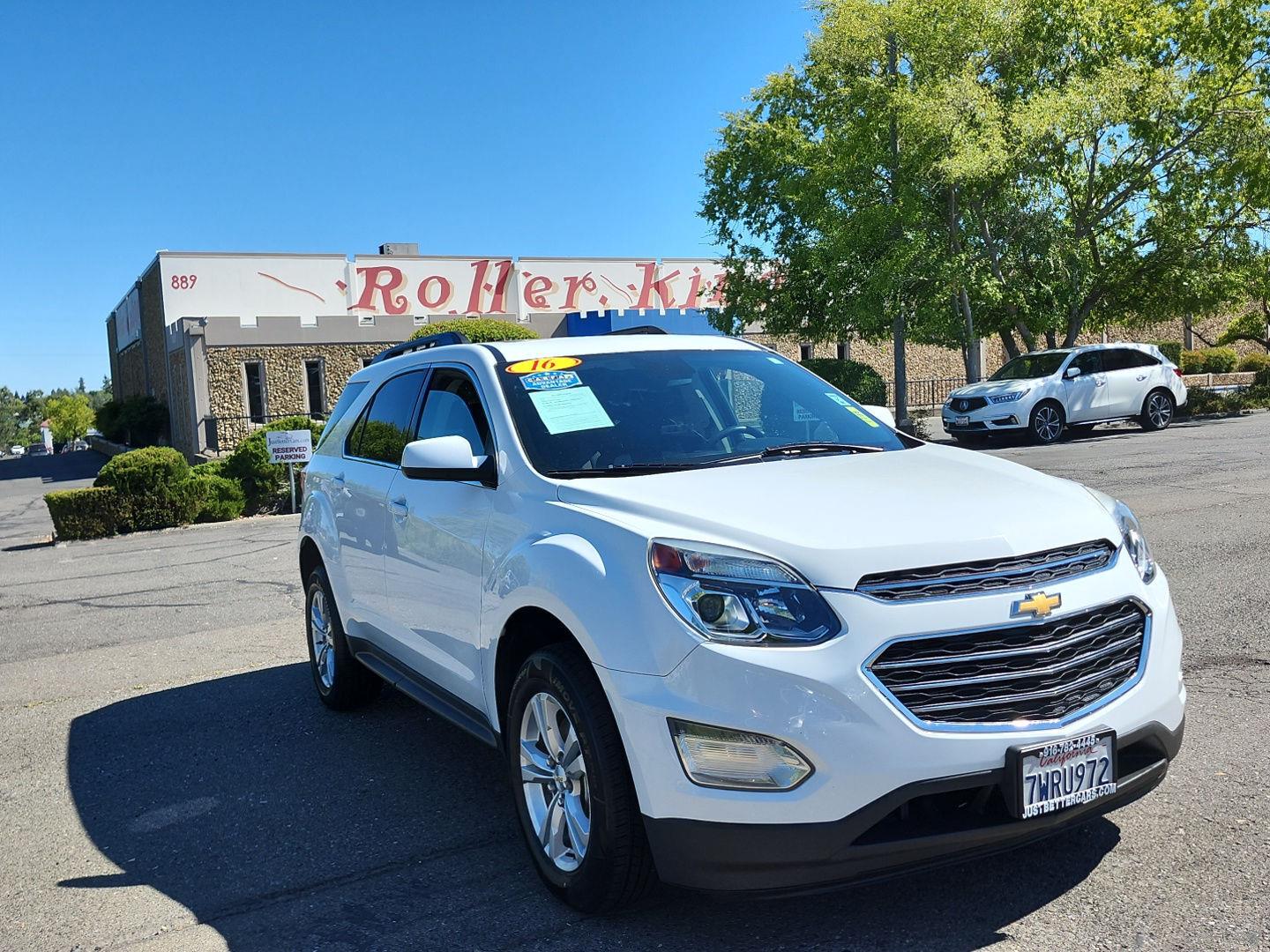 Summit White 2016 Chevrolet Equinox SUV / Crossover Front-Wheel Drive 6-Speed Automatic Overdrive