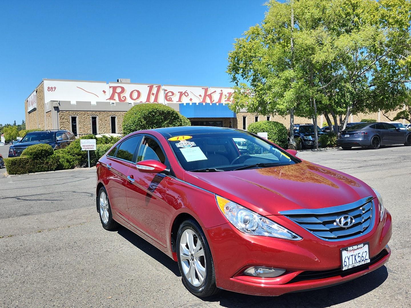 Red (Sparkling Ruby) 2013 Hyundai Sonata Sedan Front-Wheel Drive Automatic