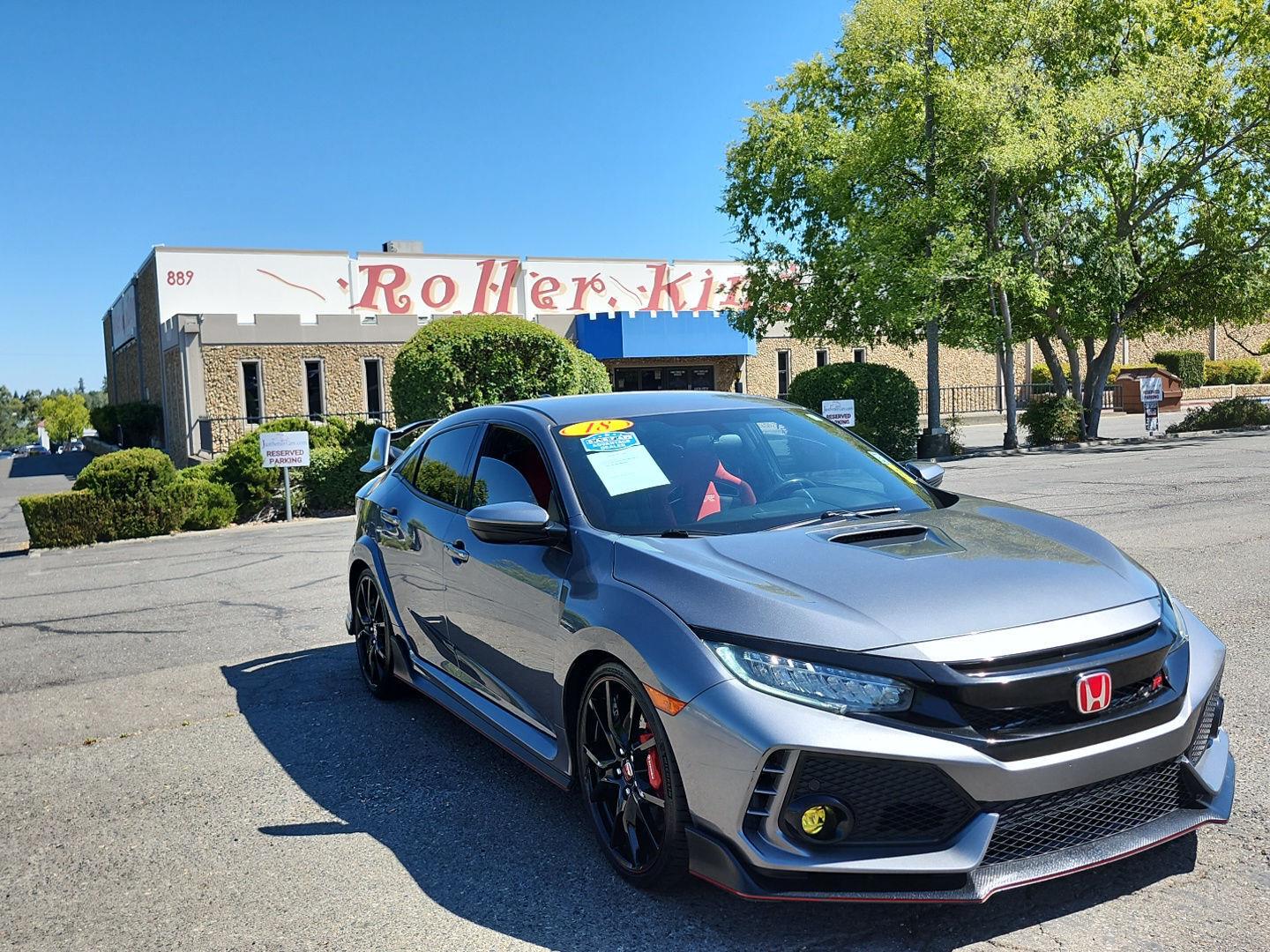 Polished Metal Metallic 2018 Honda Civic Type R Hatchback Front-Wheel Drive Manual