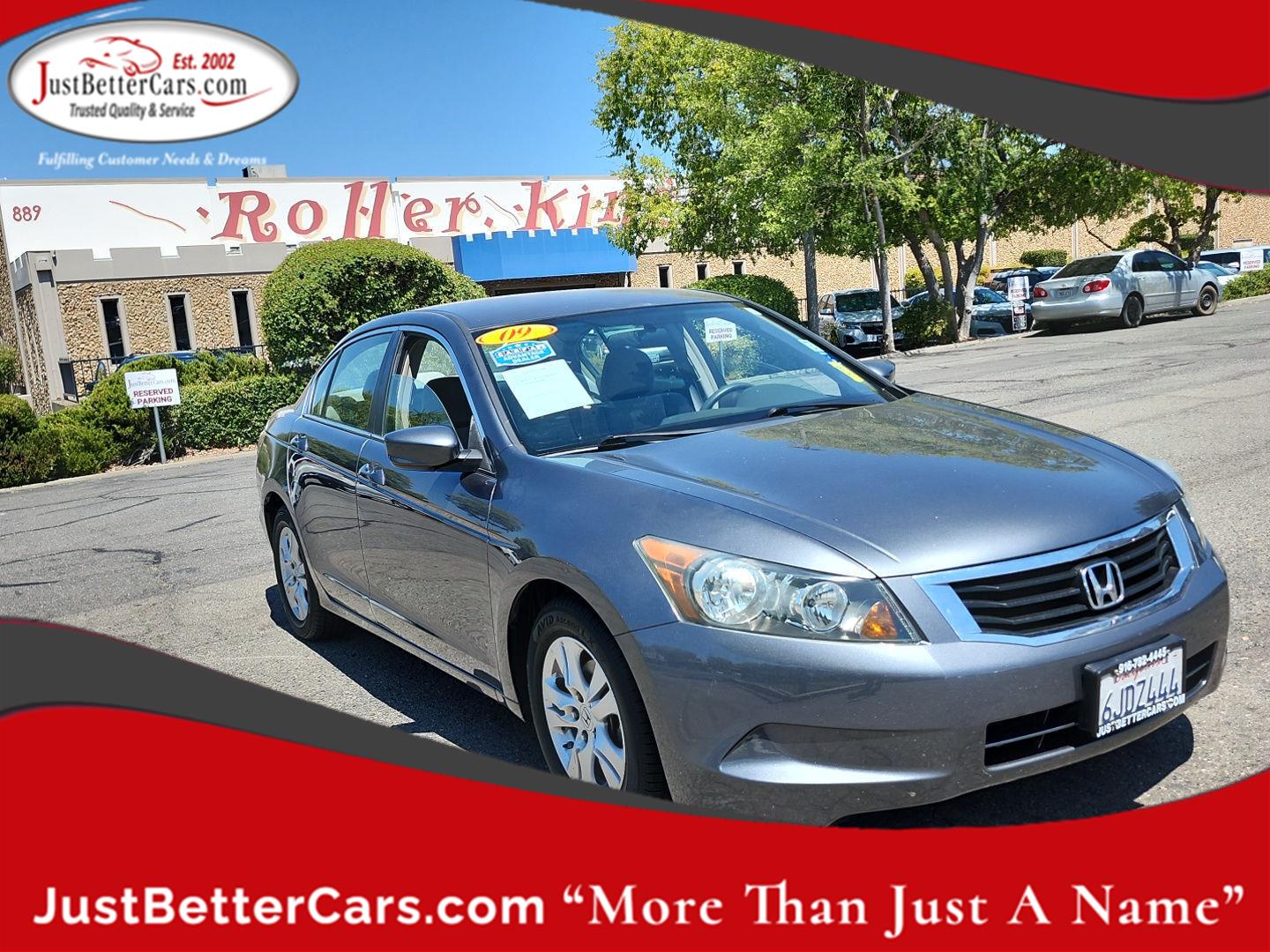Polished Metal Metallic 2009 Honda Accord Sedan Front-Wheel Drive Automatic