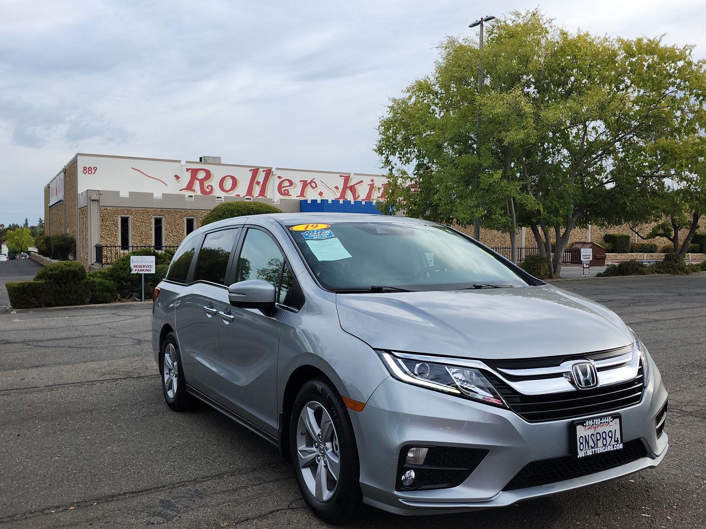Lunar Silver Metallic 2019 Honda Odyssey Minivan Front-Wheel Drive Automatic