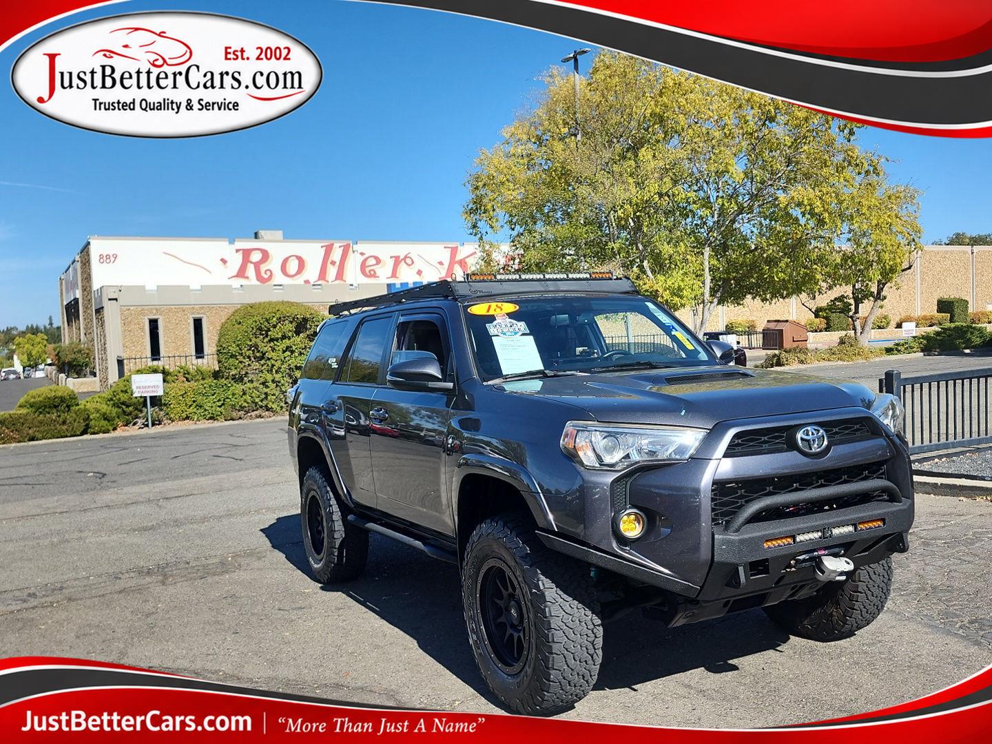 Magnetic Gray Metallic 2018 Toyota 4Runner SUV / Crossover Four-Wheel Drive Automatic